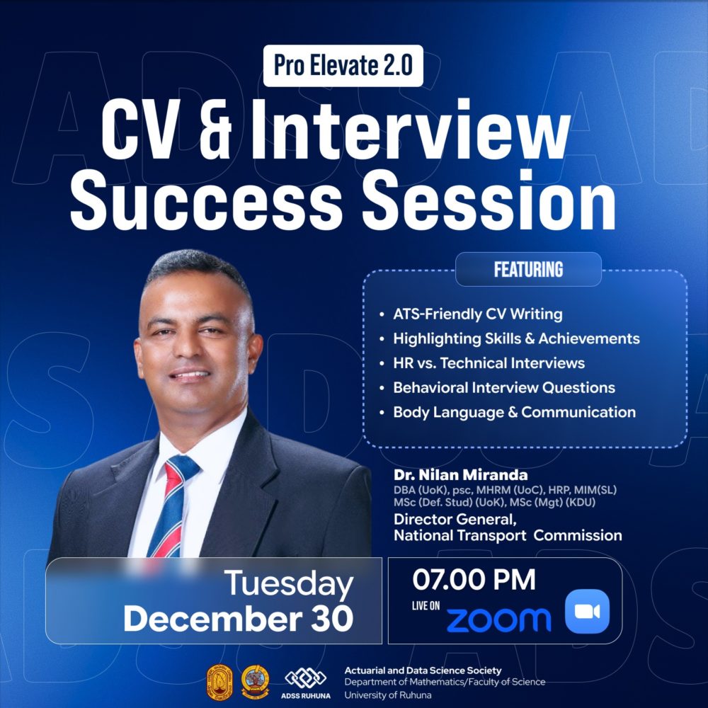 Pro Elevate 2.0 – CV & Interview Success Session