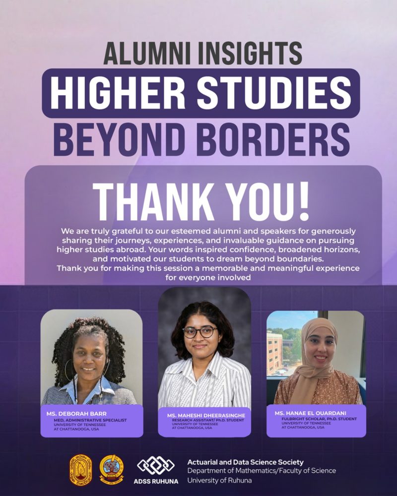 Alumni Insights: Higher Studies Beyond Borders