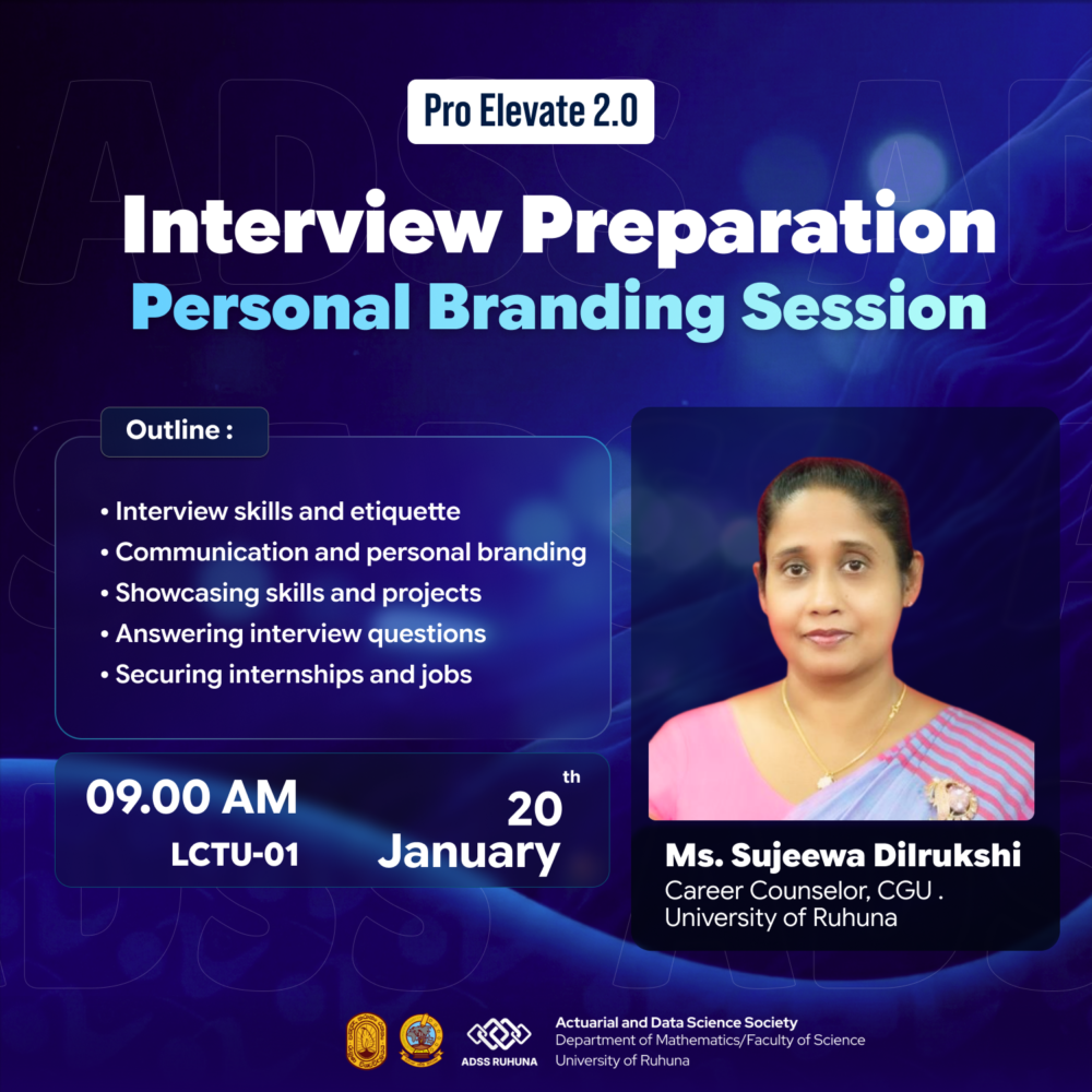 Interview Preparation & Personal Branding Session