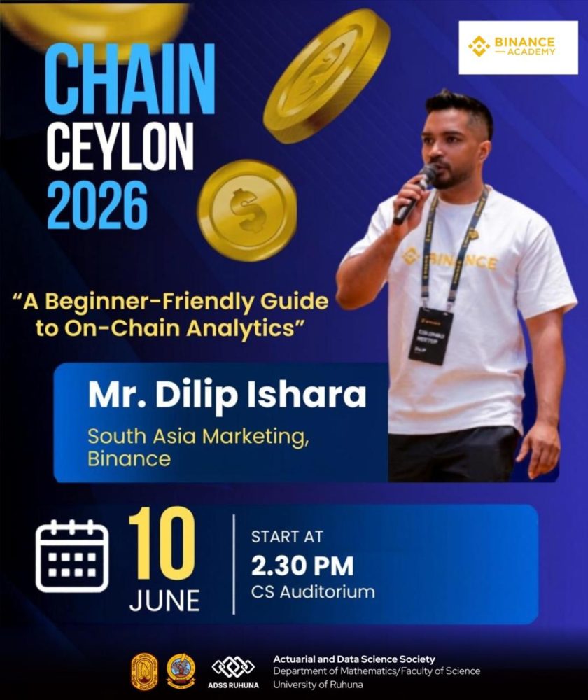 Chain Ceylon 2026 in collaboration with Binance Academy