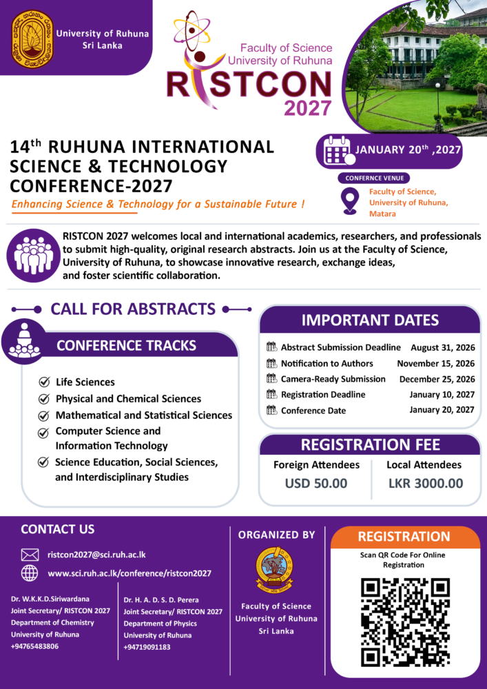 Call for Abstracts – RISTCON 2027