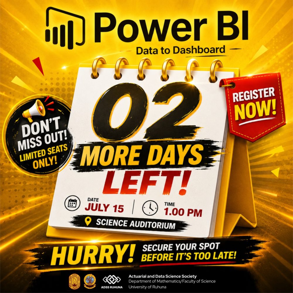 Just 2 days to go!